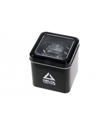 Black Analog and Digital Tactical Watch