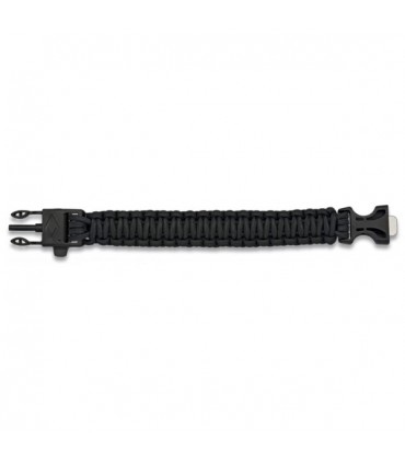 Bracelet Paracord C / Pedernal Negra