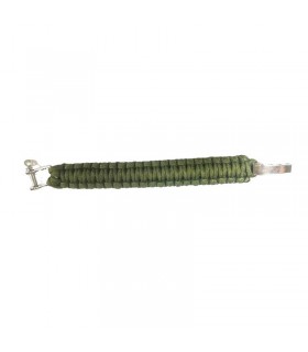 Green Steel Paracord Bracelet