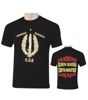 CAMISETA COE DORADA