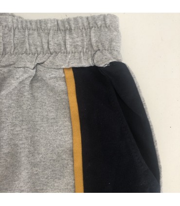 Pantalón deportivo corto Gris - Amarillo - Navy