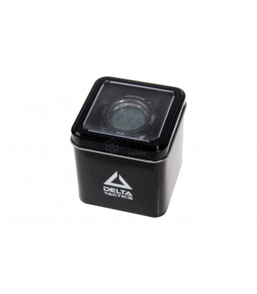 Reloj Táctico con Podómetro Negro